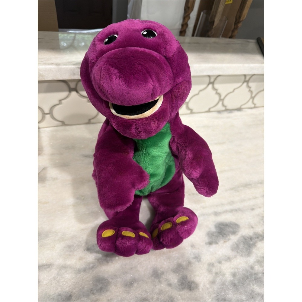 Vintage 1997 ActiMates Barney Plush Microsoft Talking Singing Interactive Tested - Picture 3 of 12